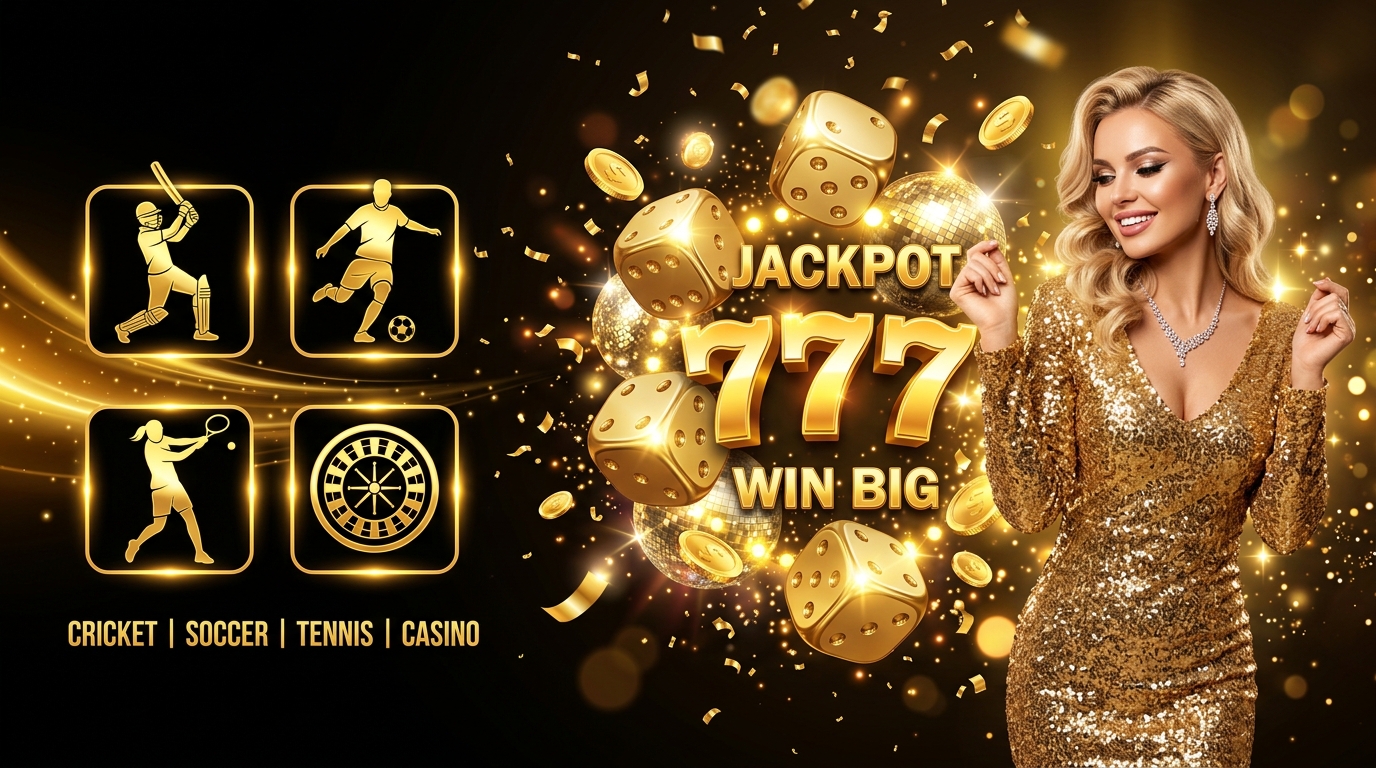 Win Big 777 Jackpot - Cricket Soccer Tennis Casino